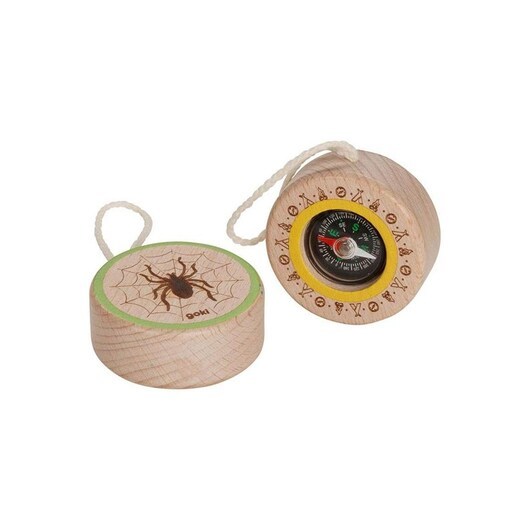 Goki Wooden Compass Spider