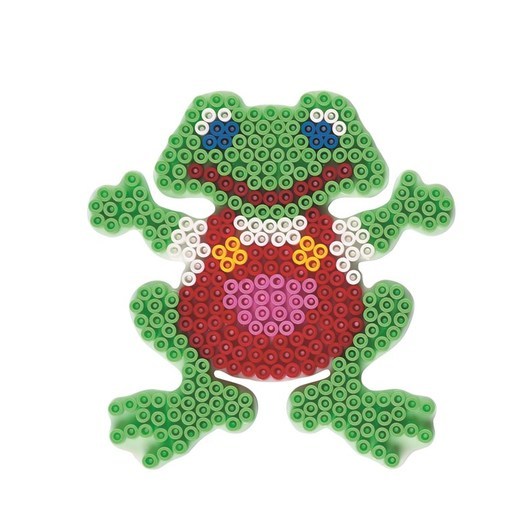 Hama Ironing Beads Pegboard-Frog