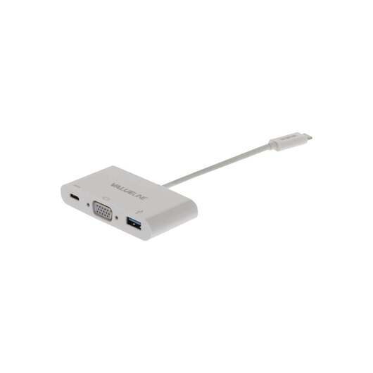 Nedis - external video adapter - white