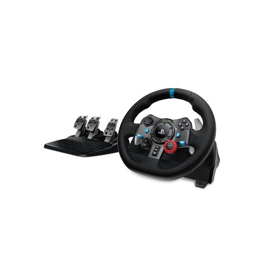 Logitech G29 Driving Force Racing Wheel (PS5 / PS4 / PS3 / PC) - Hjul &amp; Pedal Set - Sony Playstation 4