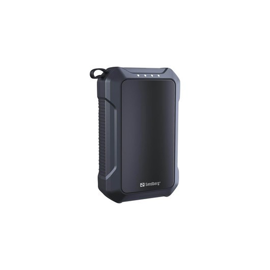 Sandberg Hand Warmer Powerbank 10000 PowerBank - Svart - 10000 mAh