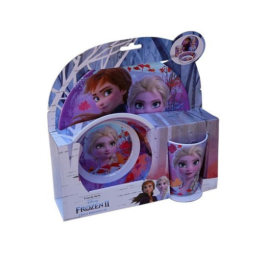 Barbo Toys Frozen 3 pcs Melamine set w/o rim