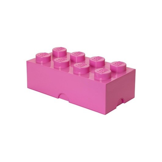 LEGO förvaring 8, pink