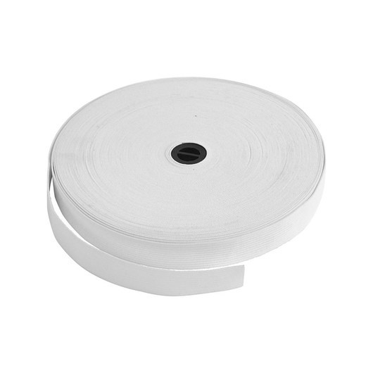 Creativ Company Elastic Thickness 20mm White 25m