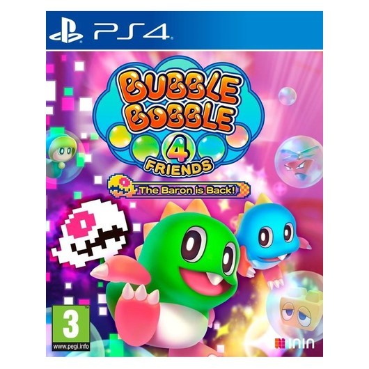 Bubble Bobble 4 Friends - The Baron is Back - Sony PlayStation 4 - Plattformsspelare