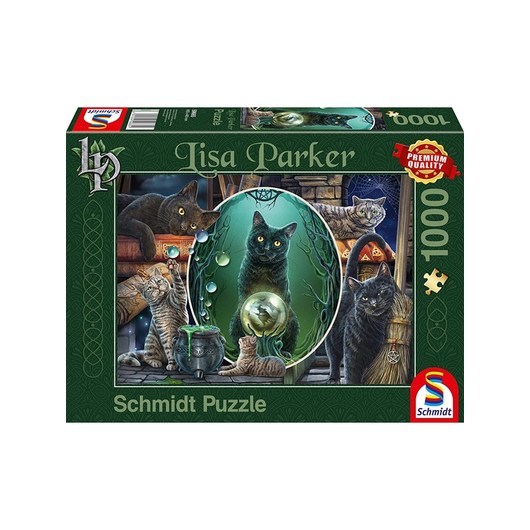 Schmidt Puzzle - Lisa Parker: Magical cats (1000 pieces)