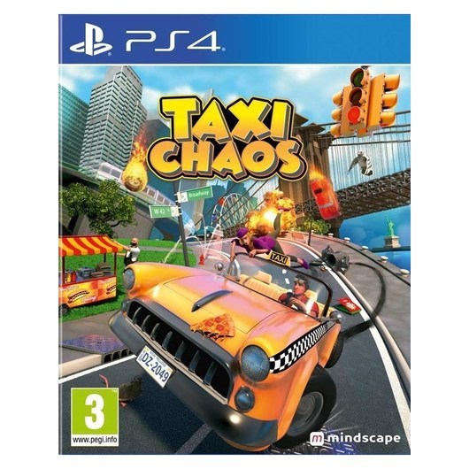 Taxi Chaos - Sony PlayStation 4 - Simulator