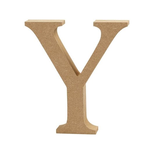 Creativ Company Letter Y MDF 13cm 1pc.