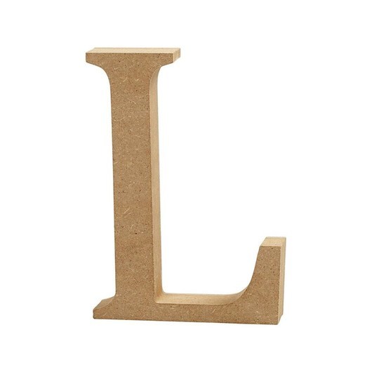 Creativ Company Letter L MDF 13cm 1pc.