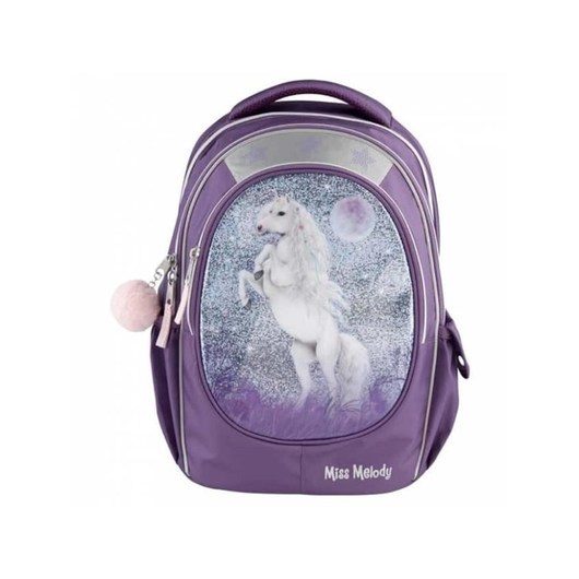 Depesche Miss Melody - School Bag w/Glitter - Purple