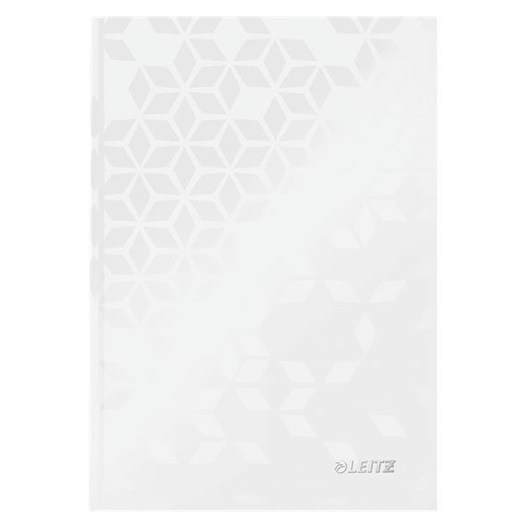 Leitz Notesbog  WOW A5 lin.90g/80ark hvid