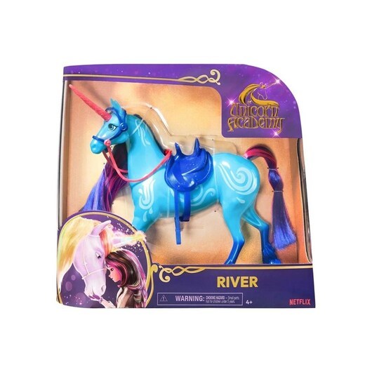Unicorn Academy Enhörningsakademin Modedocka enhörning 28 cm River