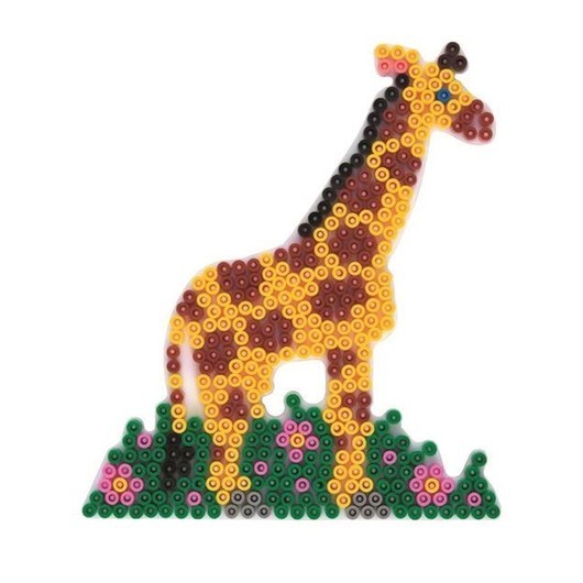 Hama Ironing Beads Plate-Giraffe