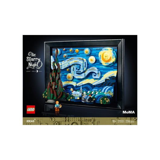 LEGO Ideas 21333 Vincent van Gogh - The Starry Night