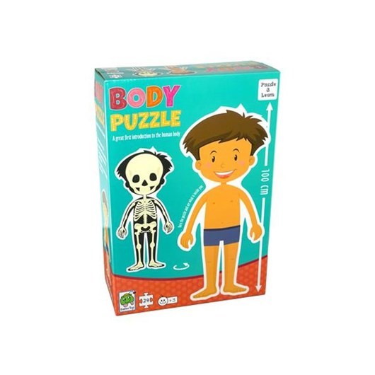 Barbo Toys Body Puzzle - Boy Golv