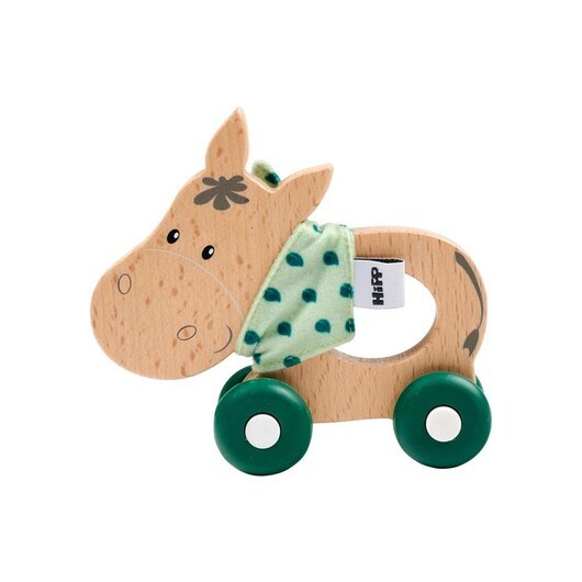 Eichhorn Baby HIPP Wooden Push Figure Donkey