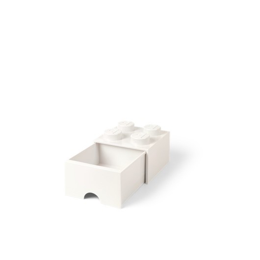 LEGO Förvaring med låda 4, vit