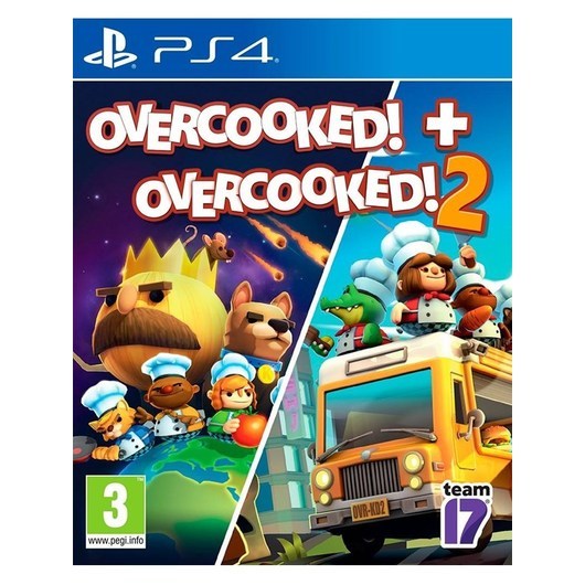 Overcooked! 1 &amp; 2 - Sony PlayStation 4 - Party