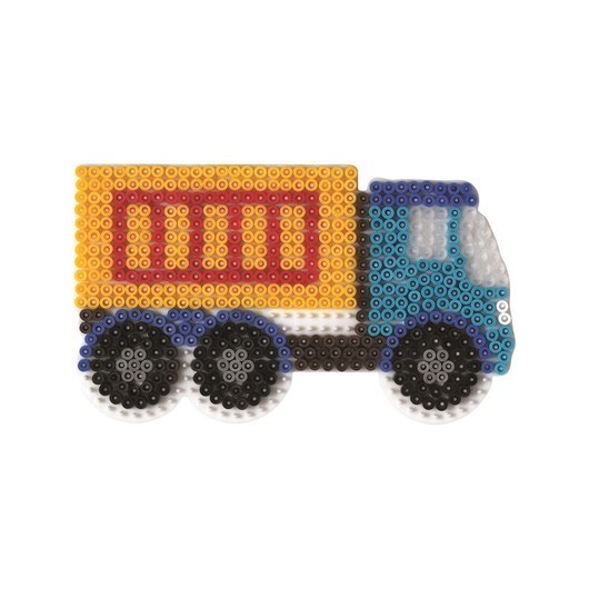 Hama Ironing Beads Pegboard-Truck