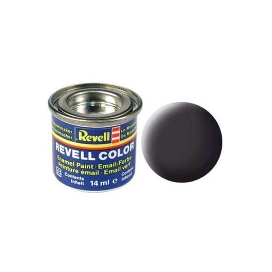 Revell enamel paint # 06-Tar black Mat