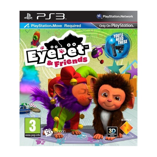 EyePet &amp; Friends - Sony PlayStation 3 - Simulering - husdjur