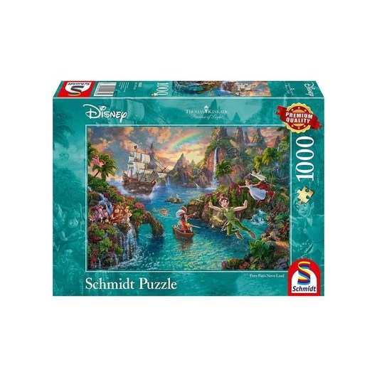 Schmidt Puzzle - Thomas Kinkade: Disney Peter Pan (1000 p