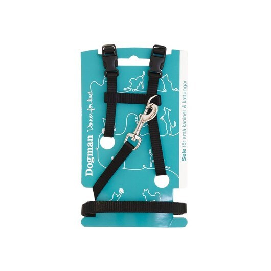 Dogman Kanin sele koppel set enf