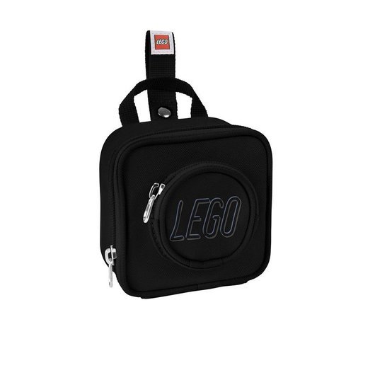 Euromic LEGO BRICK mini backpack black 10x10x6 cm 0.6L