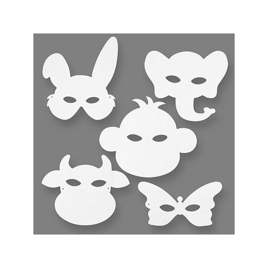 Creativ Company Craft Masks Animals 16st.
