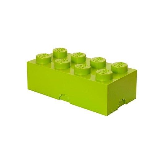 LEGO förvaring 8, lime