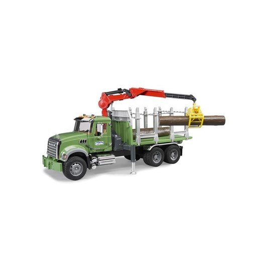 Bruder MACK Granite Timber truck with 3 trunks