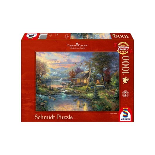 Schmidt Puzzle - Thomas Kinkade: Nature&apos;s Paradise (1000 p