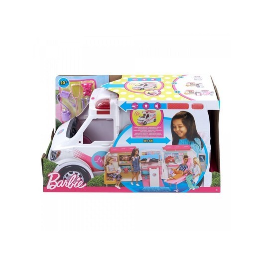Mattel Barbie Ambulance 2-in-1