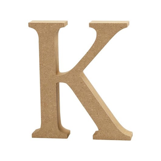 Creativ Company Letter K MDF 13cm 1pc.