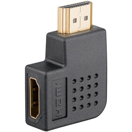 Pro HDMI - Angled Adapter 270° Horizontal - Black