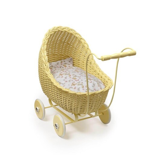 Smallstuff Doll Carriage - Yellow