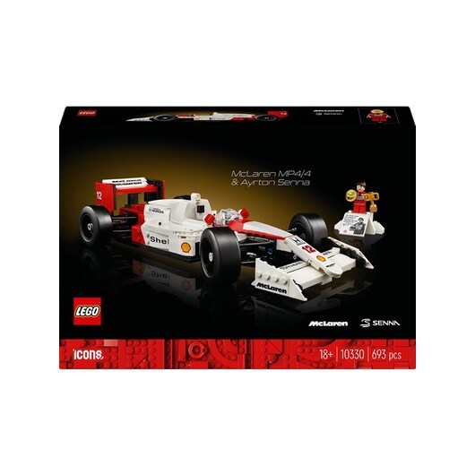 LEGO Icons 10330 McLaren MP4/4 &amp; Ayrton Senna