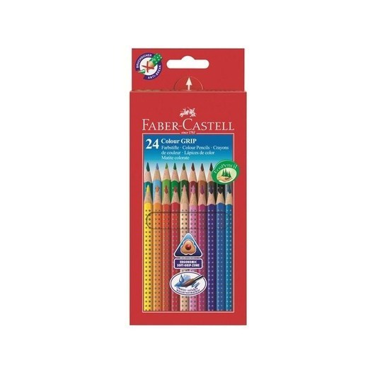 Faber Castell 24 Colour Grip 2001 pencils