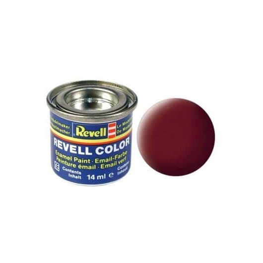 Revell enamel paint # 37-roof tile-red Mat