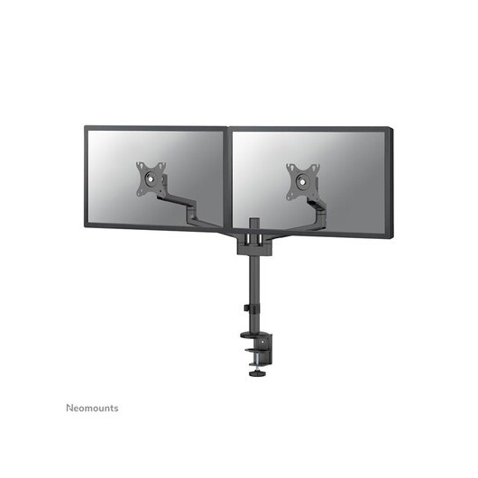 Neomounts DS60-425BL2 mounting kit - full-motion - for 2 monitors - black