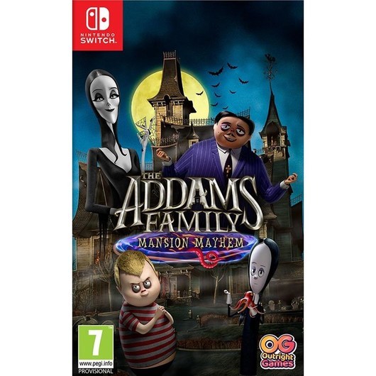 The Addams Family: Mansion Mayhem - Nintendo Switch - Action