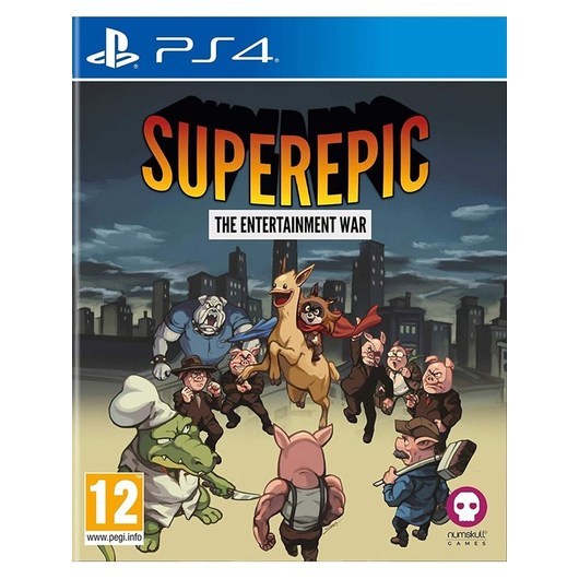 SuperEpic: The Entertainment War - Sony PlayStation 4 - Plattformsspelare