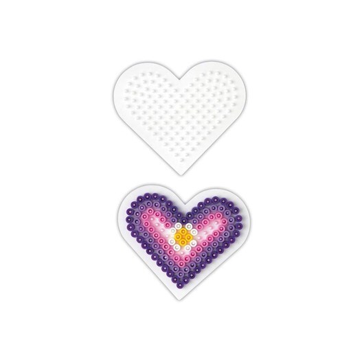 Hama Ironing Beads Plate-Heart Small