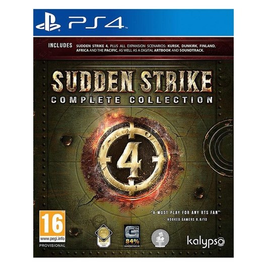 Sudden Strike 4: Complete Collection - Sony PlayStation 4 - Strategi