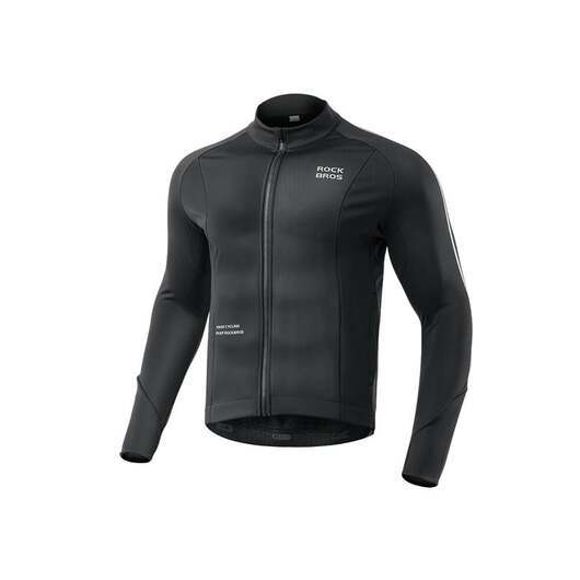 Rockbros Fall/Winter Long Sleeve Cycling Jacket S - Black