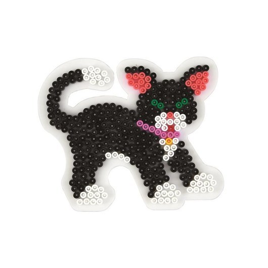 Hama Ironing Beads Plate-Cat