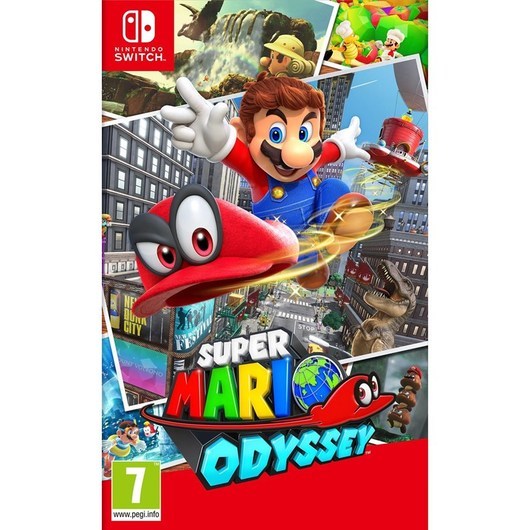Super Mario Odyssey - Nintendo Switch - Plattformsspelare