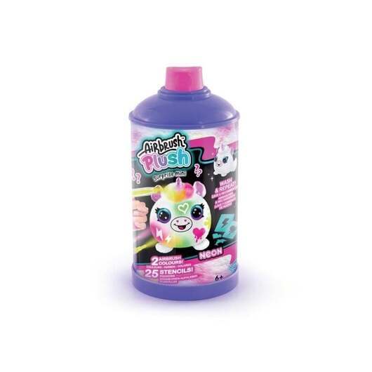 Canal Toys Airbrush Plush - Neon mini Mystery Kit PDQ