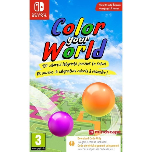 Color Your World (Code in a Box) - Nintendo Switch - Pussel