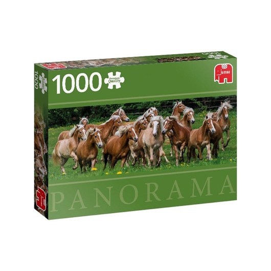 Jumbo Puzzle - Haflinger Horses (1000 pieces)